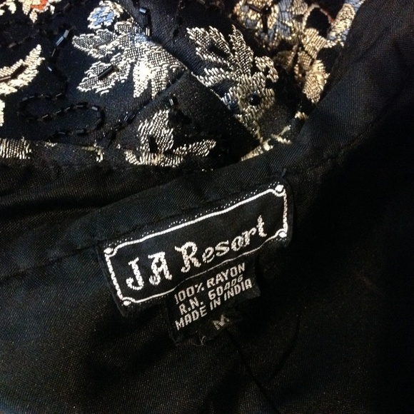 Vintage JA Resort Evening Jacket Womens Medium - Picture 8 of 8